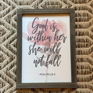 Bible Verse Wall Hanging